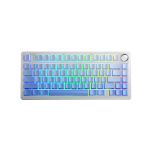 Bàn phím cơ Aula 3-Mode F75 / F75 PRO Trắng Xanh Dương Gradient (Reaper switch)