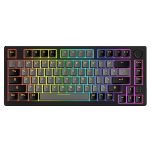 Bàn phím cơ DareU EK75 Pro Triple Mode Black Golden (Cloud switch)