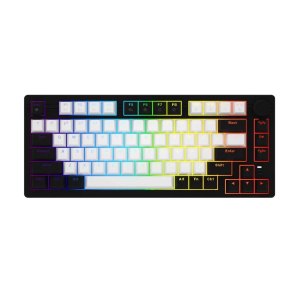 Bàn phím cơ DareU EK75 White Black (Dream switch, keycap PBT)