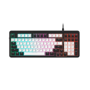 Bàn phím cơ DareU EK98 White Black (Dream switch, keycap PBT)