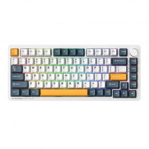Bàn phím cơ Machenike K600-B82W White (GR Silver switch)
