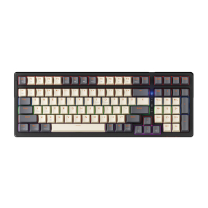 Bàn phím cơ Newmen GM328 White Gray (Red switch)