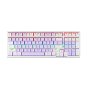 Bàn phím Newmen GM328 Purple White (Blue switch)
