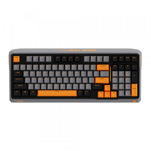 Bàn phím quang học gaming Rapoo V750PRO-98 RGB (Đen - Cam)