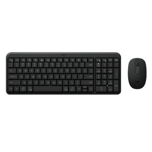 Bộ bàn phím chuột không dây Logitech MK250 (Bluetooth, Đen)