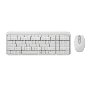 Bộ bàn phím chuột không dây Logitech MK250 (Bluetooth, Trắng)