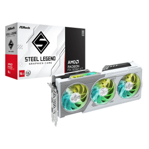 Card đồ họa ASRock AMD Radeon RX 9060 XT Steel Legend 16GB OC (RX9060XT SL 16GO)