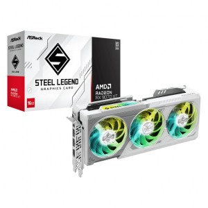 Card đồ họa ASRock AMD Radeon RX 9070 XT Steel Legend 16GB