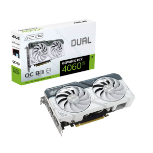 Card đồ họa ASUS Dual GeForce RTX 4060 Ti EVO White OC Edition (GDDR6, 128 bit)