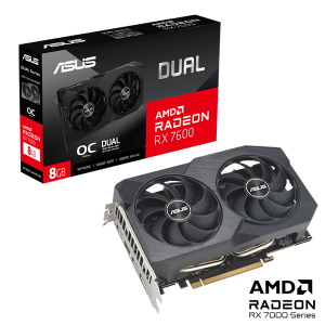 Card đồ họa ASUS Dual RX 7600 EVO OC Edition 8GB GDDR6