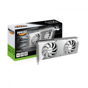 Card đồ họa INNO3D GeForce RTX 5070 Twin X2 OC White
