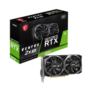 Card đồ họa MSI GeForce RTX 3050 Ventus 2X XS OC 8GB (DDR6, 128 bit)