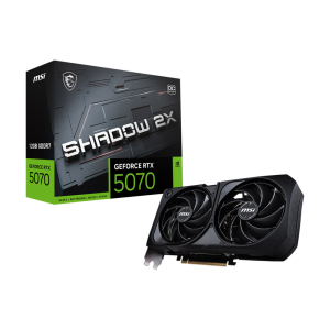 Card đồ họa MSI GeForce RTX 5070 Shadow 2X OC 12GB (GDDR7, 192 bit)