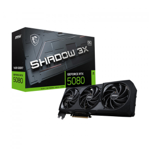 Card đồ họa MSI GeForce RTX 5080 Shadow 3X OC 16GB (GDDR7, 256 bit)