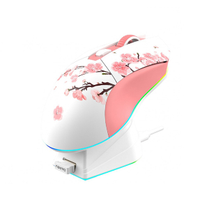 Chuột không dây Gaming Dareu EM901X Superlight RGB Wireless Pink