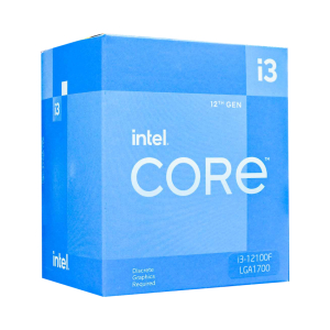 CPU Intel Core i3-12100F (Up to 4.3GHz, 12MB, 4 nhân 8 luồng, Socket LGA 1700)