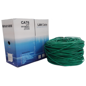 Dây mạng Nasun Cat6 UTP ECO-0939 (CCA, 305m/Cuộn)