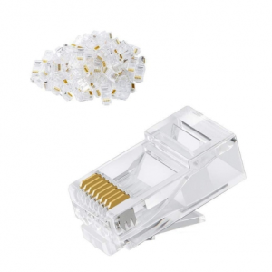 Hạt mạng AMP/COMMSCOPE Cat6 NK (RJ45, 100 Hạt/Túi)