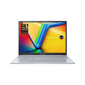 Laptop Asus Vivobook 14 OLED (Core i5 12500H, 16GB RAM, 512GB SSD, 14 inch 2.8K OLED 90 Hz, Intel Iris Xe, Silver, A1405ZA‑KM264W)