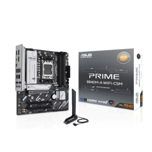 Mainboard ASUS PRIME B840M‑A WIFI‑CSM (AMD AM5, mATX, 4 khe DDR5)