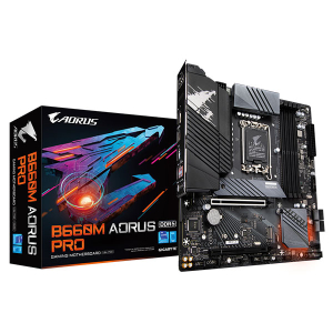 Mainboard Gigabyte B760M AORUS PRO (Intel LGA 1700, mATX, 4 khe DDR5)