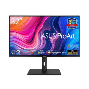 Màn hình 27-inch Asus ProArt PA278QV (27" IPS 2K WQHD 75Hz, Full Viền, 100% sRGB, 100% Rec, DP, MiniDP, HDMI, DVI, USB 3.0)