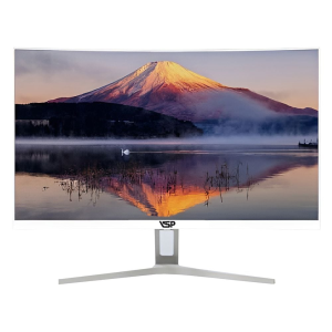 Màn hình 27-inch VSP CM2705H White (27" Cong 75Hz, FHD, 5ms, Chân chữ V, VGA, HDMI, Màu Trắng)