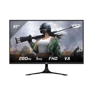 Màn hình 27-inch VSP VA2728G1 (27" VA 280Hz, FHD, 1ms, 2xHDMI, 2xDP, Chân chữ V)
