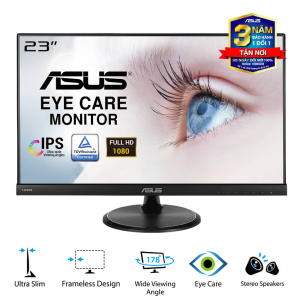 Màn hình Asus VC239H-J (23 inch, Full HD, 5ms, 60HZ, 250cd/m², IPS, Loa)