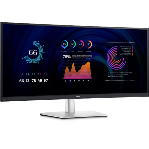 Màn hình cong Dell P3424WE (34 inch, UWQHD 3440x1440, 5ms, 60Hz, 300cd/m², IPS, LAN, USB-C)