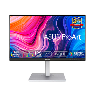 Màn hình đồ họa Asus ProArt PA278CV/P (27.0 inch, 2K 2560x1440, 5ms, 75Hz, 350cd/m², IPS, Loa, USB-C)