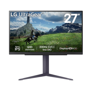 Màn hình gaming LG UltraGear 27GS85Q-B (27 inch, QHD 2560x1440, 1ms, 200Hz, 400cd/m², Nano IPS)