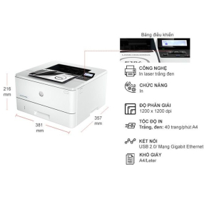 Máy in laser đen trắng HP LaserJet Pro 4003dn