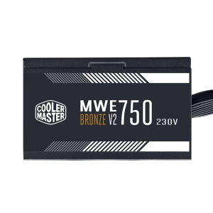 Nguồn PC Cooler Master MWE Bronze 750 V2 (750W, 80 Plus Bronze, Non‑Modular, ATX, Đen)