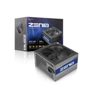 Nguồn PC Antec ZEN 750 (750W, Standard, Non‑Modular, ATX, Đen)