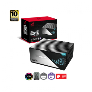 Nguồn PC ASUS ROG Thor 1600T (1600W, 80 Plus Titanium, Full-Modular, ATX, Đen)