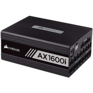 Nguồn PC Corsair AX1600i (1600W, 80 Plus Titanium, Full‑Modular, ATX, Đen)