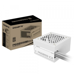 Nguồn PC Gigabyte P650SS ICE (650W, 80 Plus Silver, Non‑Modular, ATX, Trắng)
