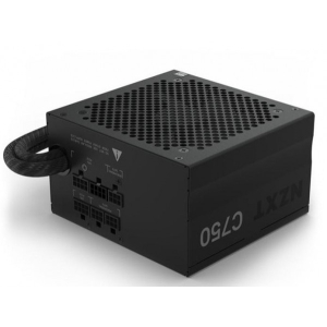 Nguồn PC NZXT C750 (750W, 80 Plus Bronze, Non‑Modular, ATX, Đen)