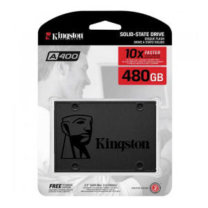 Ổ cứng SSD Kingston SA400 480GB (SATA3, 2.5 inch, 500MB/s, 450MB/s)