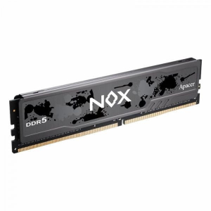 Ram PC Apacer NOX Black 16GB (DDR5, 5200MHz, RGB)