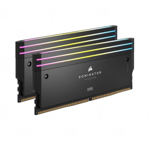 Ram PC Corsair Dominator Titanium 32GB (DDR5, 6000MHz, 2x16GB, RGB, CMP32GX5M2B6000C30)