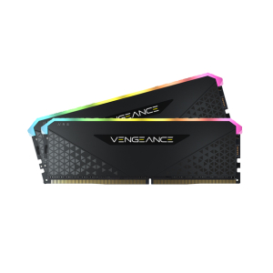 Ram PC Corsair Vengeance RS Black 32GB (DDR5, 5600MHz, 2x16GB, RGB, CMH32GX5M2B5600C40K)