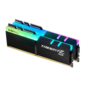 Ram PC G.Skill Trident Z 64GB (DDR4, 3200Mhz, 2x32GB, RGB, F4-3200C16D-64GTZR)