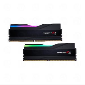 Ram PC G.Skill Trident Z5 Black 64GB (DDR5, 6400MHz, 2x32GB, RGB, F5-6400J3239G32GX2-TZ5RK)