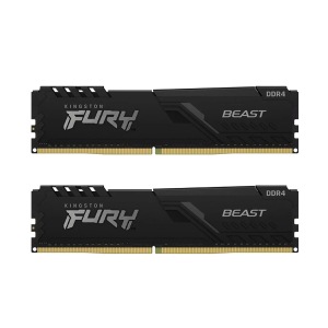 Ram PC Kingston Fury Beast 64GB (DDR4, 3600Mhz, 2x32GB, KF436C18BBK2/64)