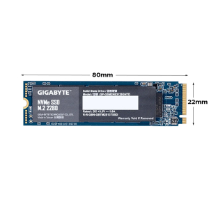 Ổ cứng SSD Gigabyte 256GB (M.2 2280, PCIe Gen3 x4, NVMe)