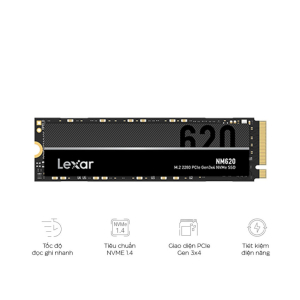 Ổ cứng SSD Lexar NM620 256GB (M.2 2280, PCIe Gen 3 x4, NVMe)