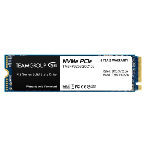 Ổ cứng SSD TeamGroup MP33 256GB (M.2 2280, PCIe Gen 3 x4, NVMe)
