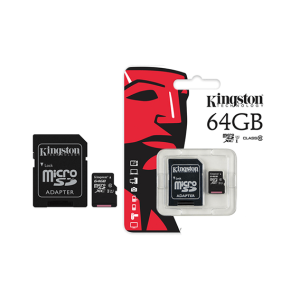 Thẻ nhớ Kingston 64GB microSD (MicroSD Select Pls 100R C10, SDCS2/64GB)
